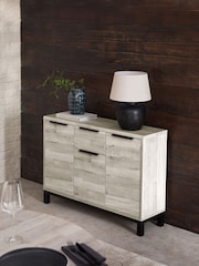 Grey Bronx Oak Effect Large Sideboard - Image 3 of 13