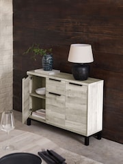 Grey Bronx Oak Effect Large Sideboard - Image 4 of 13
