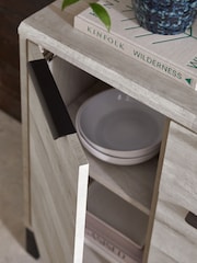 Grey Bronx Oak Effect Large Sideboard - Image 7 of 13