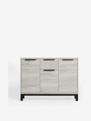 Grey Bronx Oak Effect Large Sideboard - Image 9 of 13