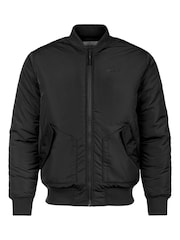 Jack Wills Black Mens Bomber Jacket - Image 1 of 5