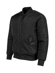 Jack Wills Black Mens Bomber Jacket - Image 3 of 5