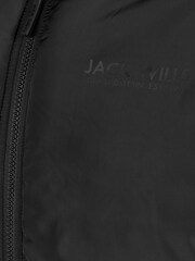 Jack Wills Black Mens Bomber Jacket - Image 4 of 5