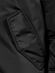 Jack Wills Black Mens Bomber Jacket - Image 5 of 5