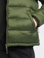 Jack Wills Mens Green Kershaw Hooded Puffer Jacket - Image 6 of 11