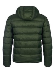 Jack Wills Mens Green Kershaw Hooded Puffer Jacket - Image 8 of 11