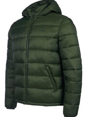 Jack Wills Mens Green Kershaw Hooded Puffer Jacket - Image 9 of 11