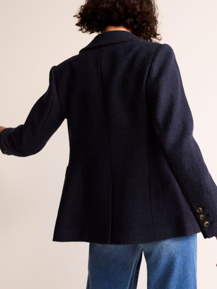 Boden Blue The Marylebone Textured Blazer - Image 2 of 5