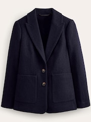Boden Blue The Marylebone Textured Blazer - Image 5 of 5