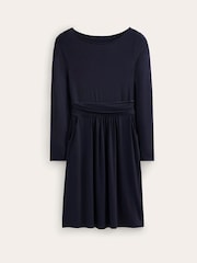 Boden Navy Blue Abigail Jersey Dress - Image 5 of 5