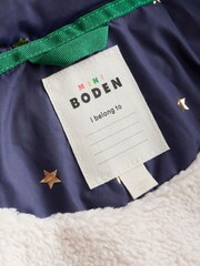 Boden Blue Longline Padded Coat - Image 4 of 4