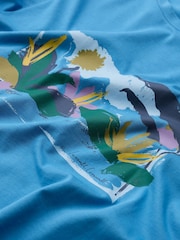 Seasalt Cornwall Blue Midwatch T-Shirt - Image 4 of 4