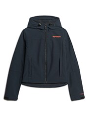 Superdry Blue Code Trekker Hooded Softshell Jacket - Image 3 of 6