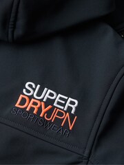 Superdry Blue Code Trekker Hooded Softshell Jacket - Image 4 of 6