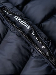 Superdry Blue Hooded Fuji Padded Jacket - Image 4 of 5