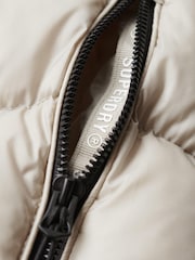 Superdry Nude Hooded Fuji Padded Jacket - Image 5 of 6