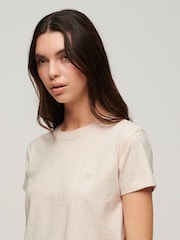 Superdry Nude Essential Logo 90's T-Shirt - Image 3 of 6