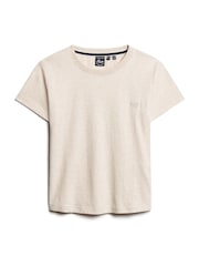 Superdry Nude Essential Logo 90's T-Shirt - Image 4 of 6