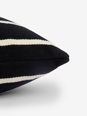 Monochrome Stripe Indoor/Outdoor 40 x 59cm Cushion - Image 2 of 5