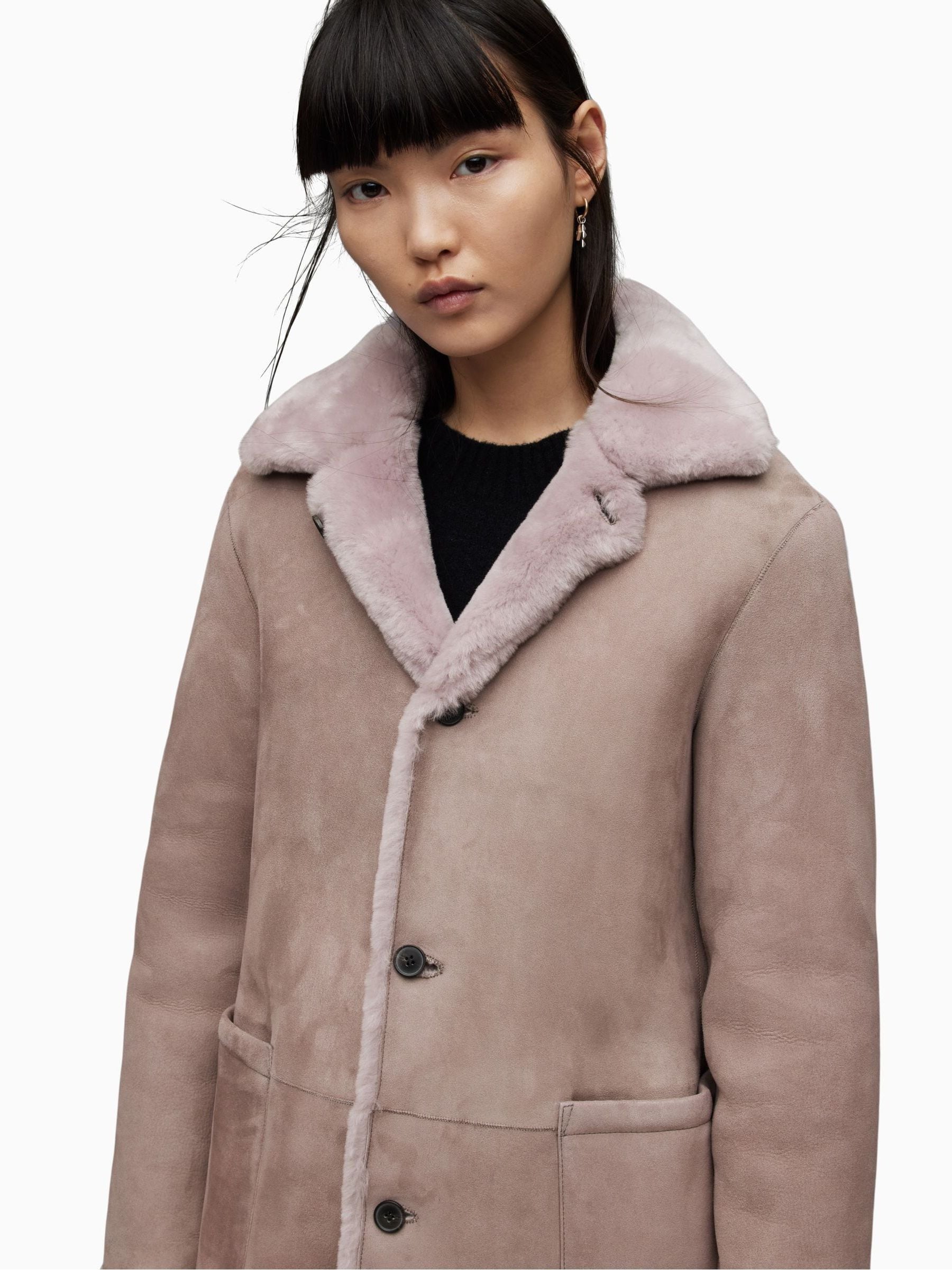 Next shearling coat best sale