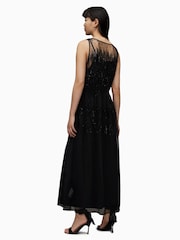 AllSaints Black Robyn Dress - Image 2 of 6