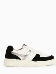 AllSaints Black VIX Suede Sneakers - Image 1 of 5