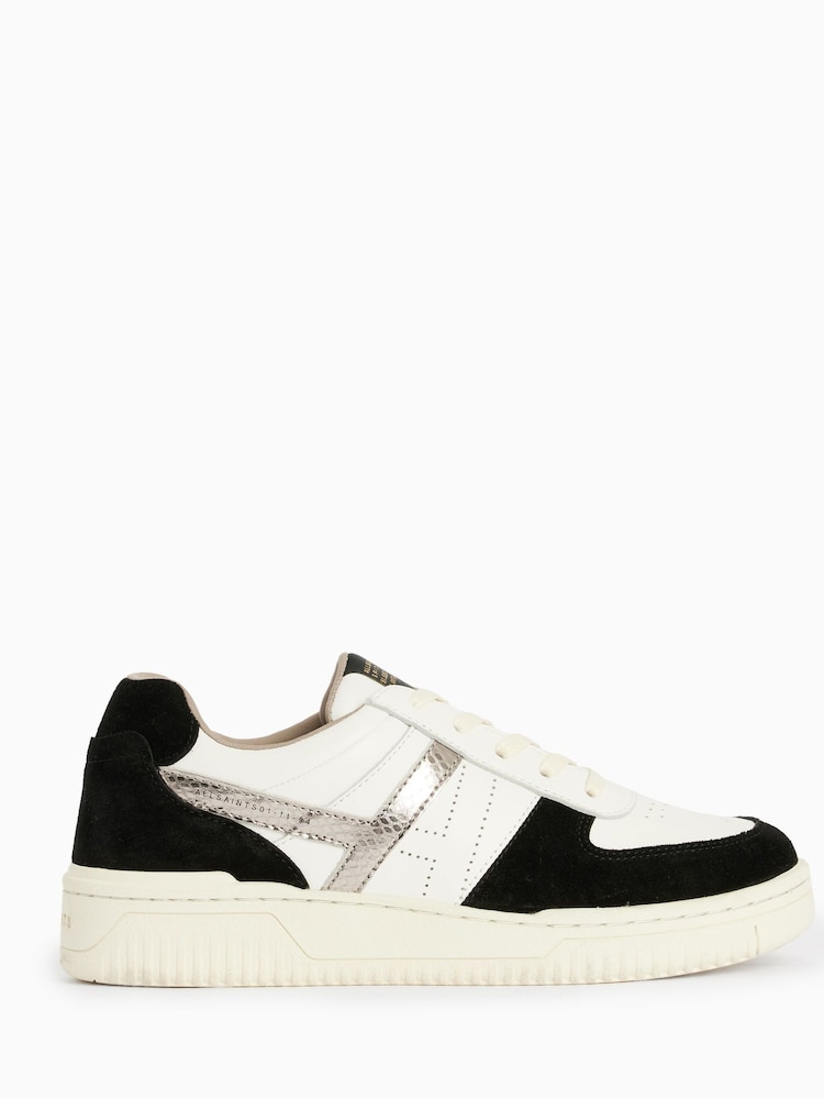 AllSaints Black VIX Suede Sneakers - Image 1 of 5