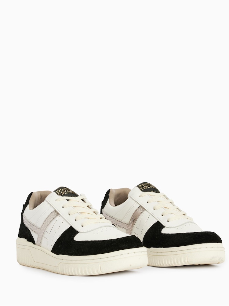 AllSaints Black VIX Suede Sneakers - Image 2 of 5