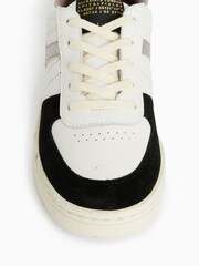 AllSaints Black VIX Suede Sneakers - Image 4 of 5