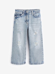 Blue Denim Wide Leg Jeans (3-16yrs) - Image 5 of 7