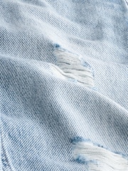 Blue Denim Wide Leg Jeans (3-16yrs) - Image 7 of 7