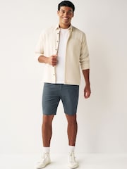 Blue Straight Motionflex 5 Pocket Chino Shorts - Image 2 of 9