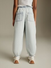 Denim Lightwash Pocket Detail Joggers (3-16yrs) - Image 3 of 7