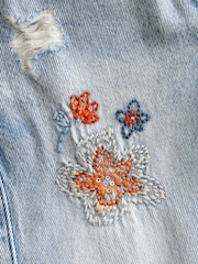 Denim Lightwash Embellished Joggers (3-16yrs) - Image 9 of 9