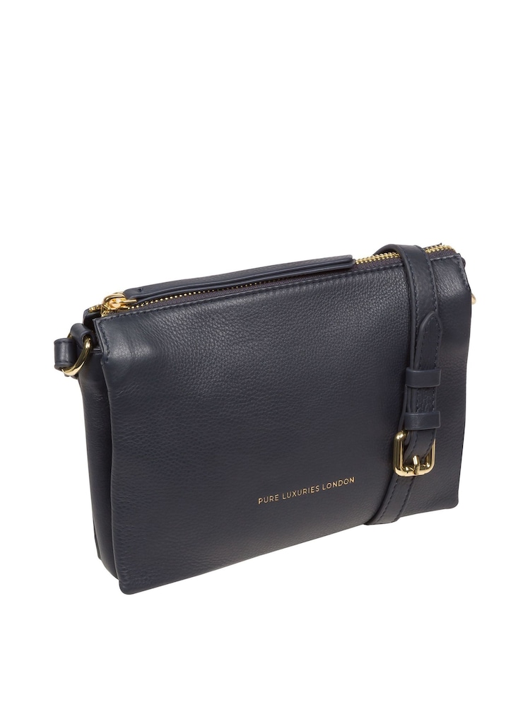 Pure Luxuries London Niki Nappa Leather Cross-Body Bag - Image 3 of 7