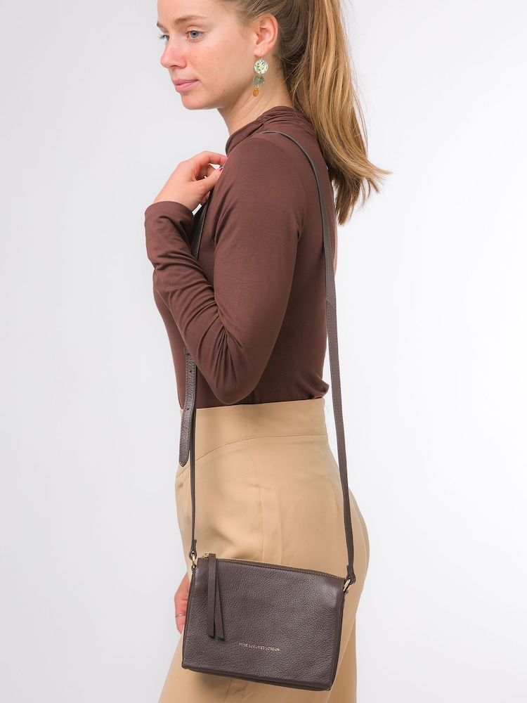Pure Luxuries London Niki Nappa Leather Cross-Body Bag - Image 2 of 7