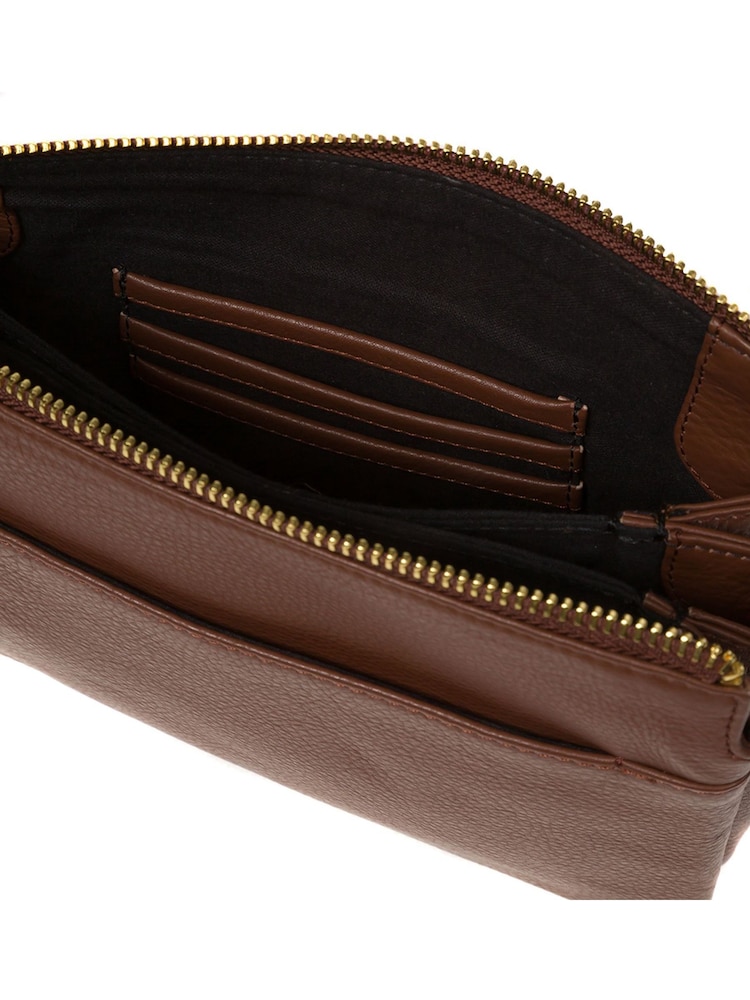 Pure Luxuries London Niki Nappa Leather Cross-Body Bag - Image 6 of 6