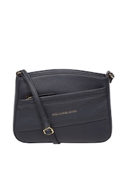 Pure Luxuries London Helena Nappa Leather Cross-Body Bag - Image 1 of 6