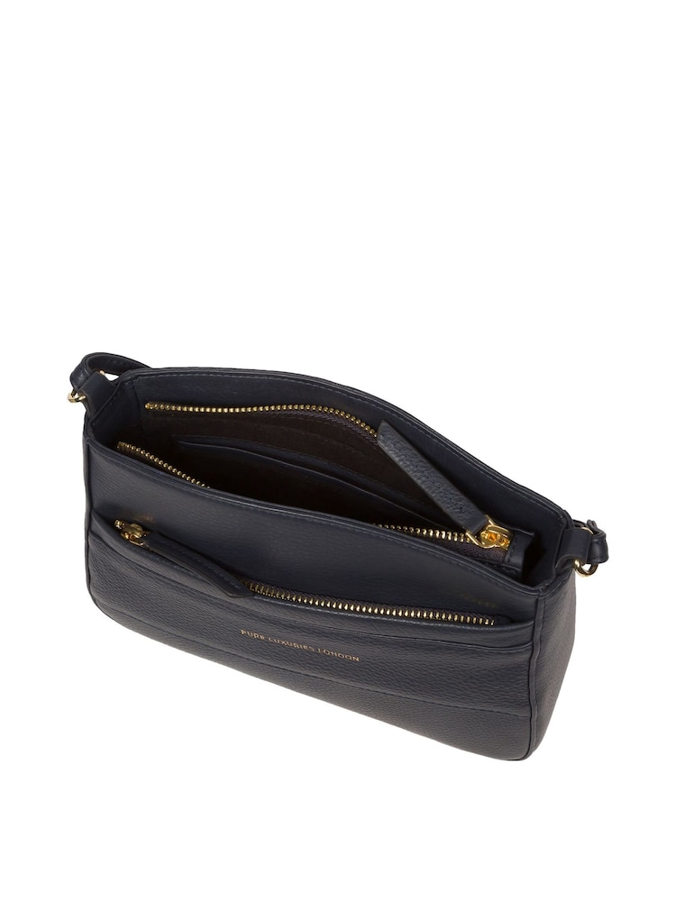 Pure Luxuries London Helena Nappa Leather Cross-Body Bag - Image 6 of 6