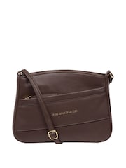 Pure Luxuries London Helena Nappa Leather Cross-Body Bag - Image 1 of 6