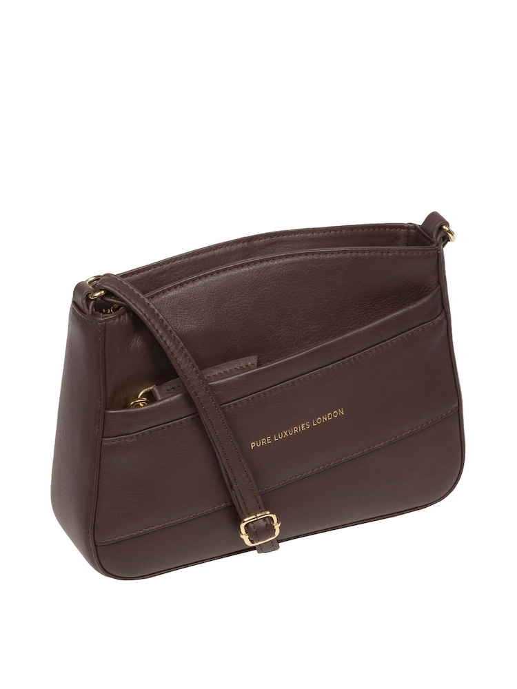 Pure Luxuries London Helena Nappa Leather Cross-Body Bag - Image 5 of 6