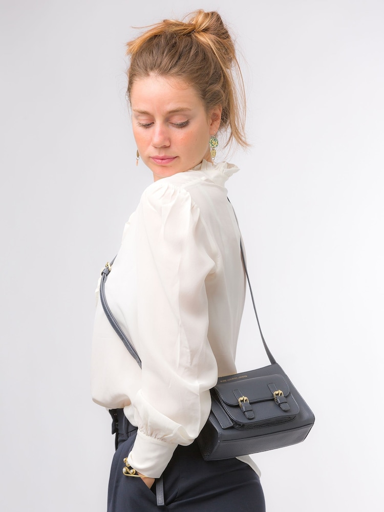 Pure Luxuries London Monica Nappa Leather Cross-Body Bag - Image 7 of 7