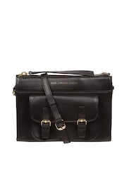 Pure Luxuries London Monica Nappa Leather Cross-Body Bag - Image 1 of 7