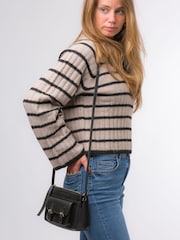 Pure Luxuries London Monica Nappa Leather Cross-Body Bag - Image 6 of 7