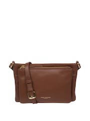 Pure Luxuries London Jess Nappa Leather Cross-Body Bag - Image 1 of 7