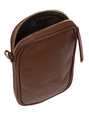 Pure Luxuries London Alaina Nappa Leather Cross-Body Phone Bag - Image 5 of 8