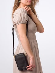 Pure Luxuries London Alaina Nappa Leather Cross-Body Phone Bag - Image 2 of 8