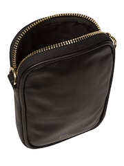 Pure Luxuries London Alaina Nappa Leather Cross-Body Phone Bag - Image 12 of 16