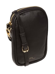 Pure Luxuries London Alaina Nappa Leather Cross-Body Phone Bag - Image 13 of 16