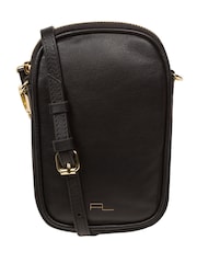 Pure Luxuries London Alaina Nappa Leather Cross-Body Phone Bag - Image 15 of 16